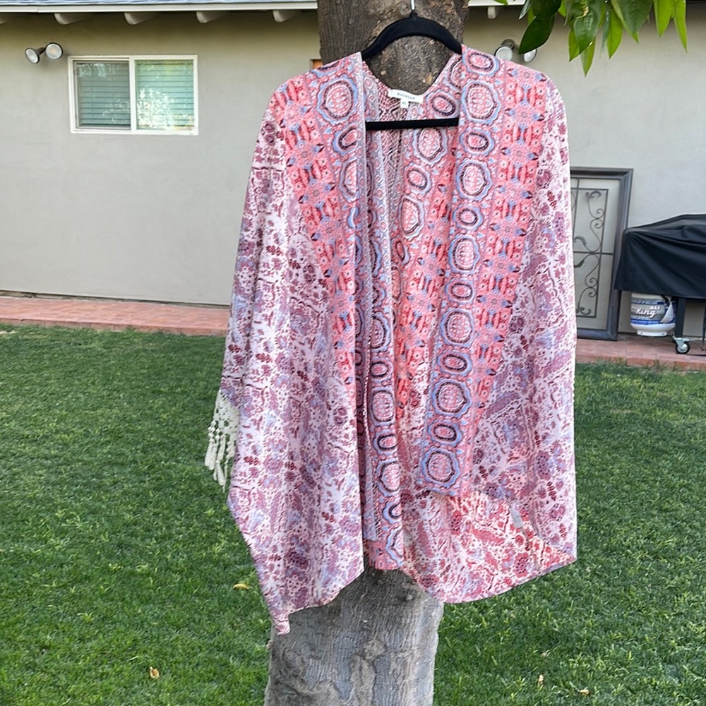 boho cardigan size m/l